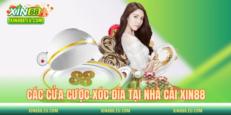 Các cửa cược xóc đĩa tại nhà cái XIN88